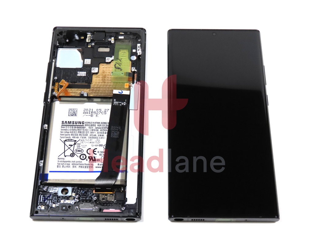 Samsung SM-N986 N985 Galaxy Note 20 Ultra 5G /4G LCD Display / Screen + Touch + Battery - Black