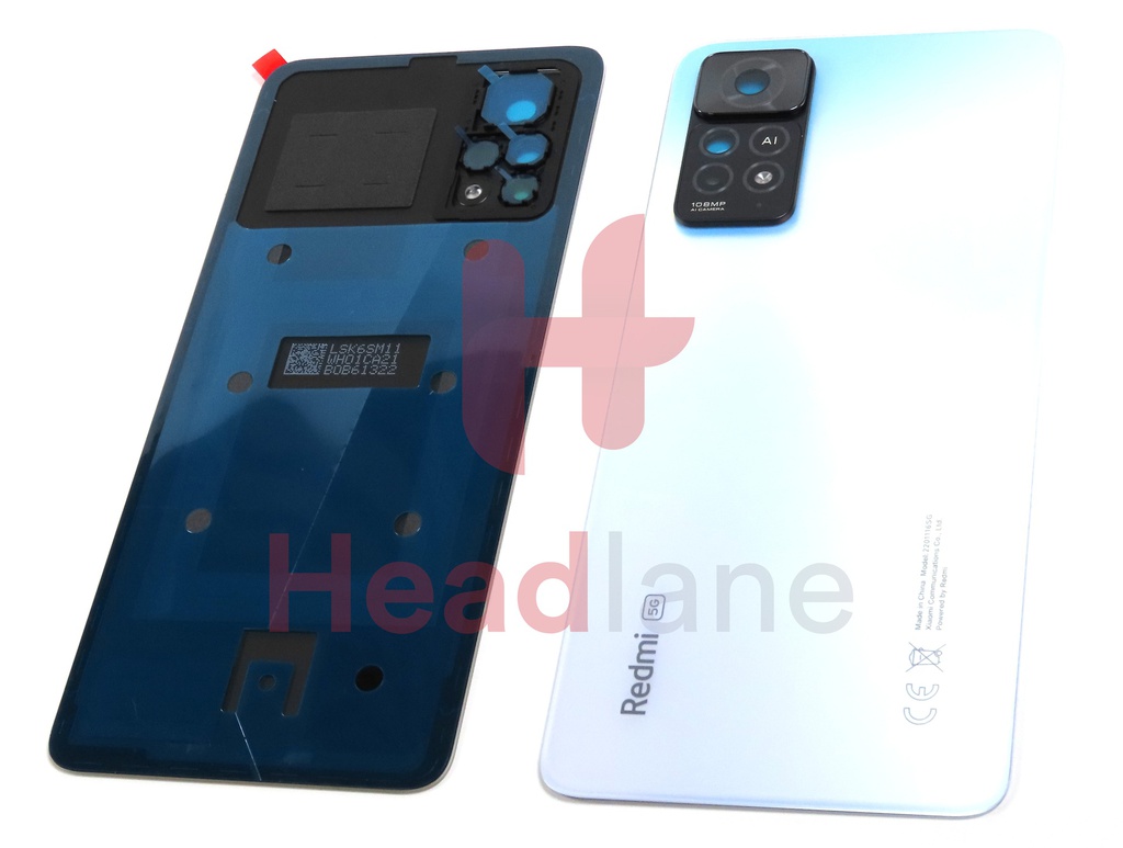 Xiaomi Redmi Note 11 Pro 5G Back / Battery Cover - White