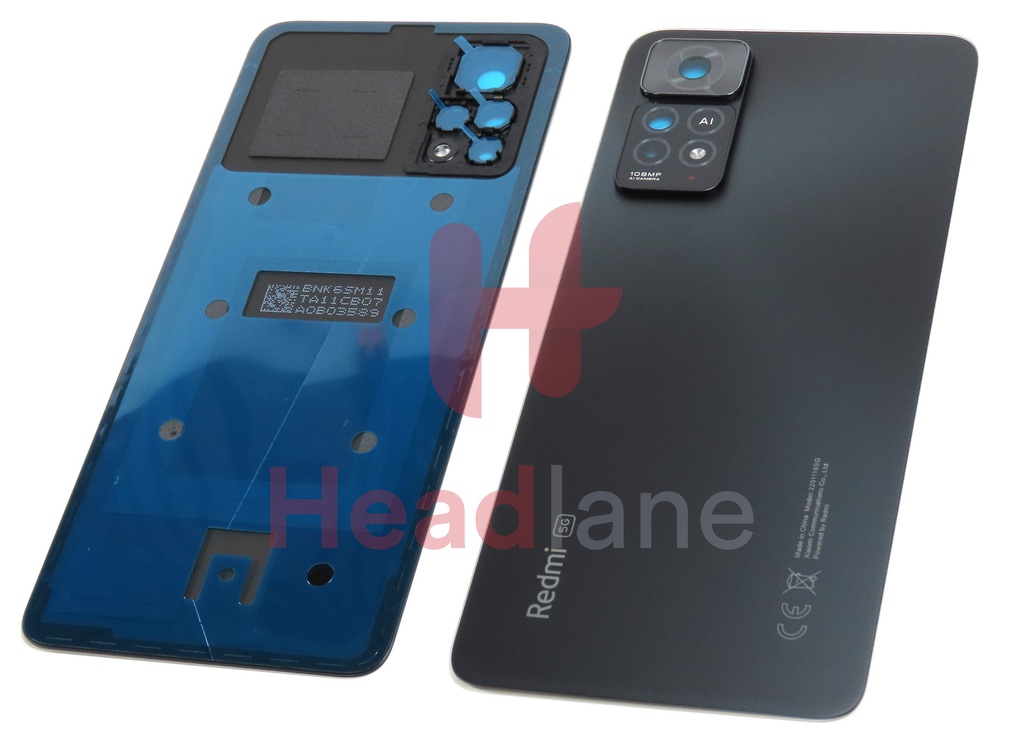 Xiaomi Redmi Note 11 Pro 5G Back / Battery Cover - Black