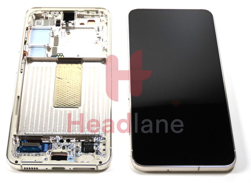Samsung SM-S911 Galaxy S23 LCD Display / Screen + Touch - Cream