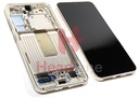 Samsung SM-S911 Galaxy S23 LCD Display / Screen + Touch - Cream