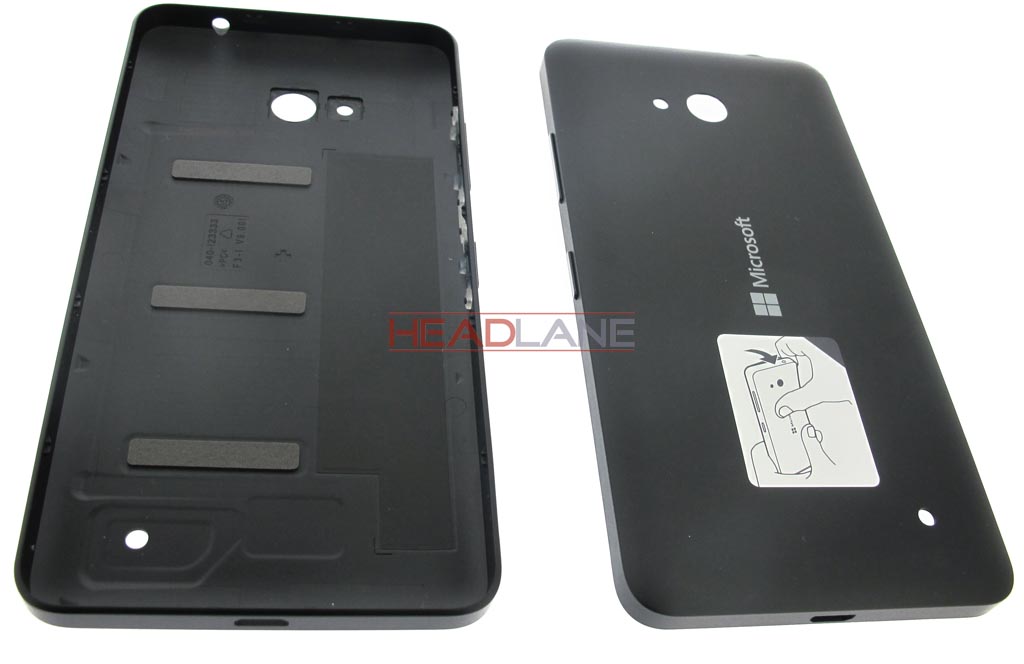 Microsoft Lumia 640 Battery Cover - Matt Black