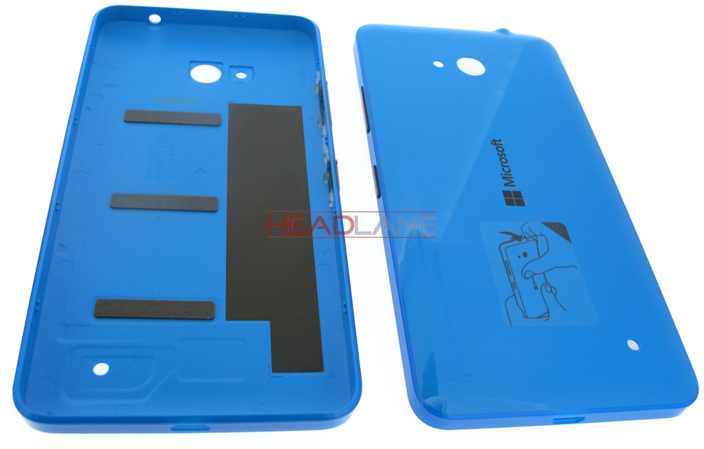 Microsoft Lumia 640 Battery Cover - Cyan