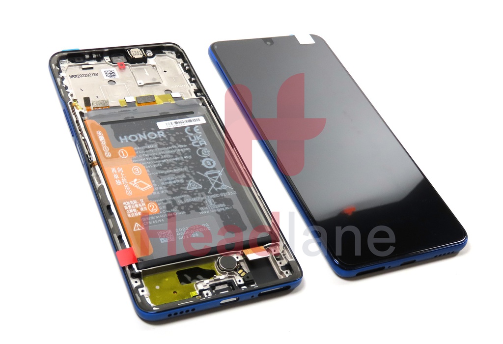 Honor Magic4 Lite LCD Display / Screen + Touch + Battery Assembly - Blue