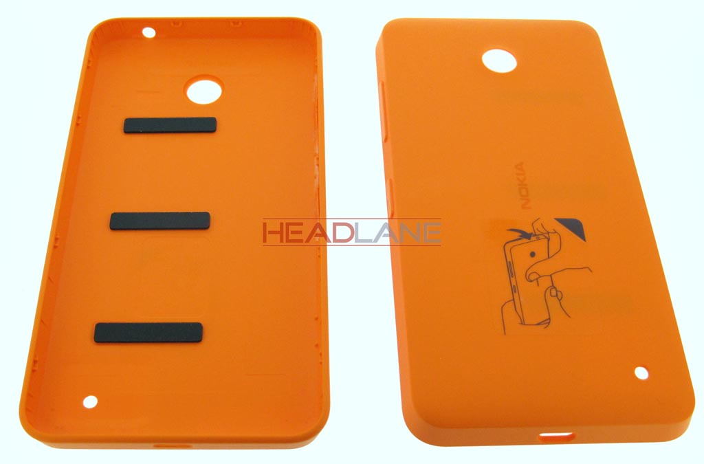 Microsoft Lumia 630 Battery Cover - Orange