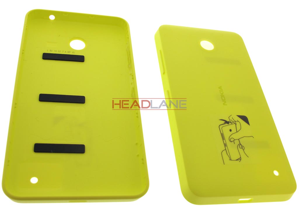 Nokia Lumia 630 Battery Cover - Yellow