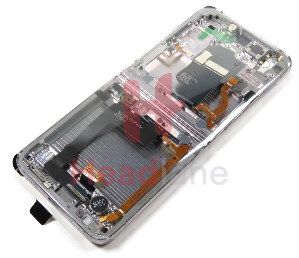 Samsung SM-F721 Galaxy Z Flip4 5G LCD Display / Screen + Touch - Silver