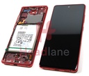 Samsung SM-G780 Galaxy S20 FE 4G LCD Display / Screen + Touch + Battery - Cloud Red