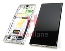Samsung SM-S918 Galaxy S23 Ultra LCD Display / Screen + Touch - Sky Blue / Lime