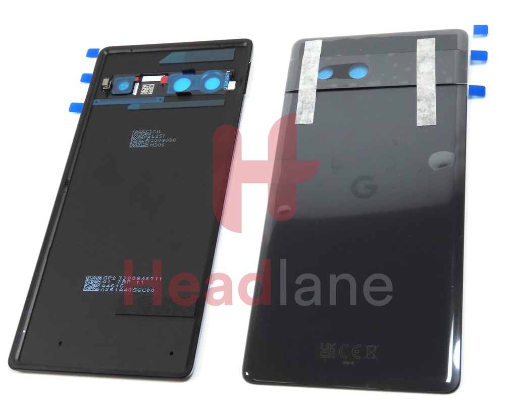Google Pixel 7a Back / Battery Cover - Charcoal