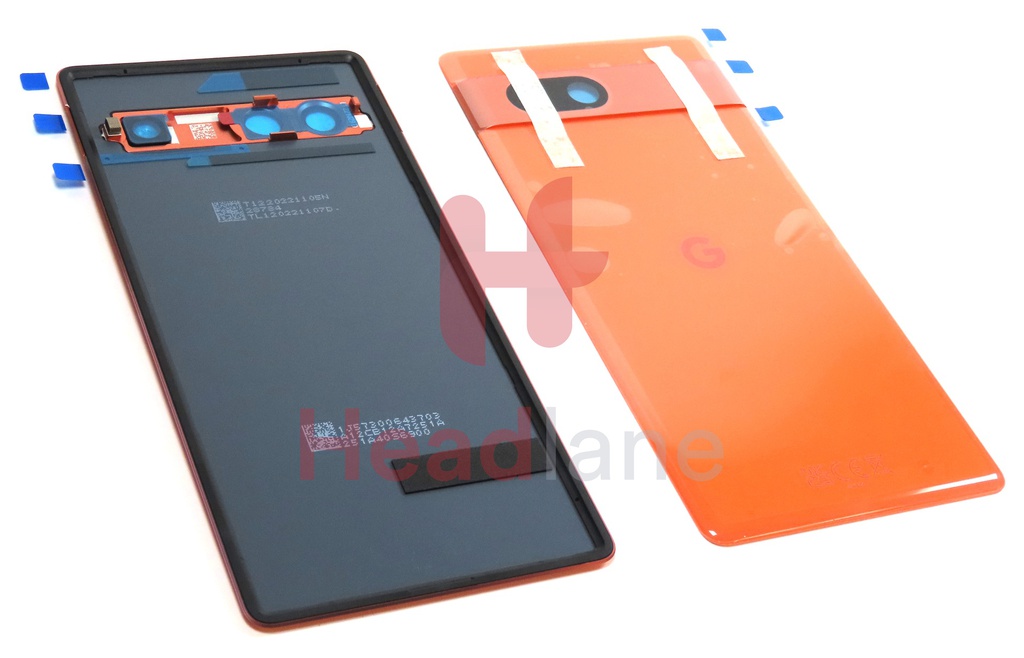 Google Pixel 7a Back / Battery Cover - Coral
