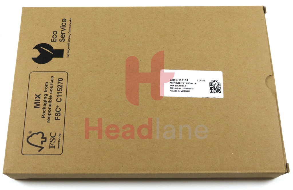 Samsung SM-F936 Galaxy Z Fold4 5G LCD Display / Screen + Touch (No Frame)