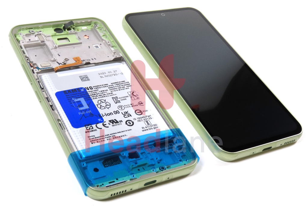Samsung SM-A546 Galaxy A54 5G LCD Display / Screen + Touch + Battery - Lime