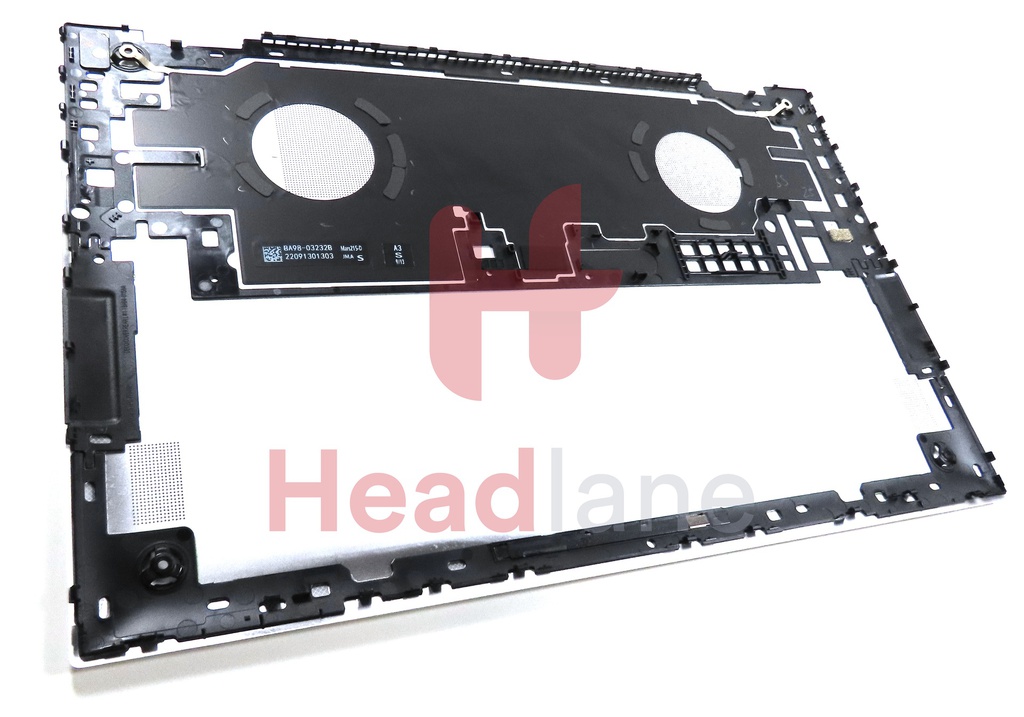 Samsung NP950QED Galaxy Book2 Pro 360 Bottom Cover / Housing - Silver