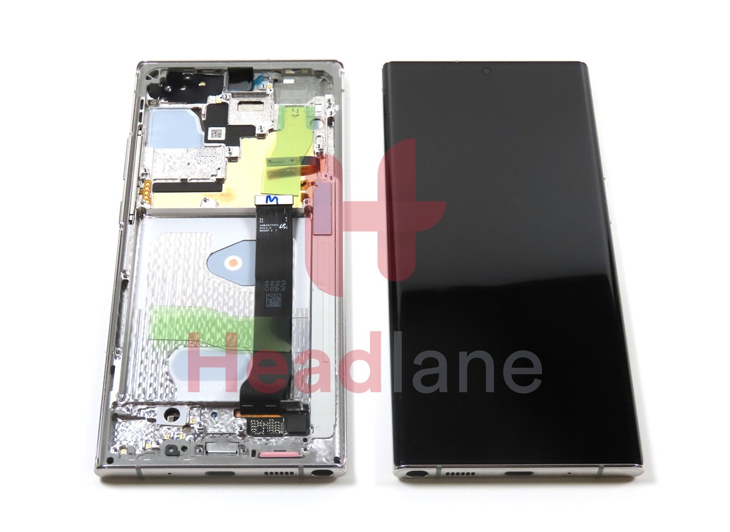 Samsung SM-N986 N985 Galaxy Note 20 Ultra 5G /4G LCD Display / Screen + Touch - White (No Camera)