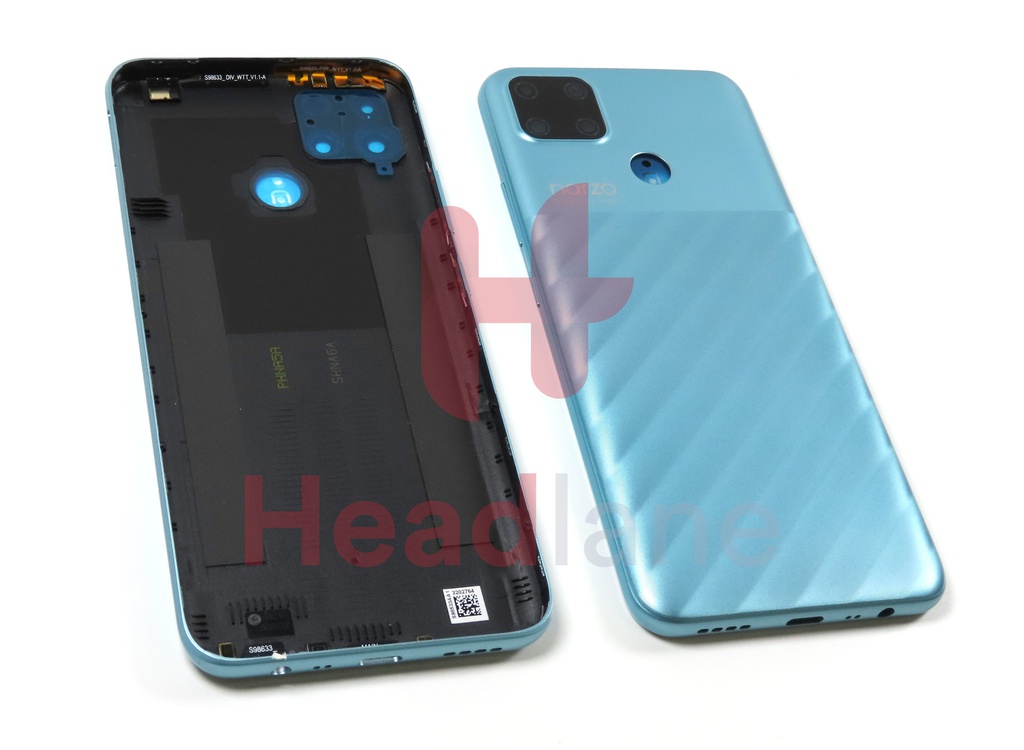 Realme RMX3171 Narzo 30A Back / Battery Cover - Blue
