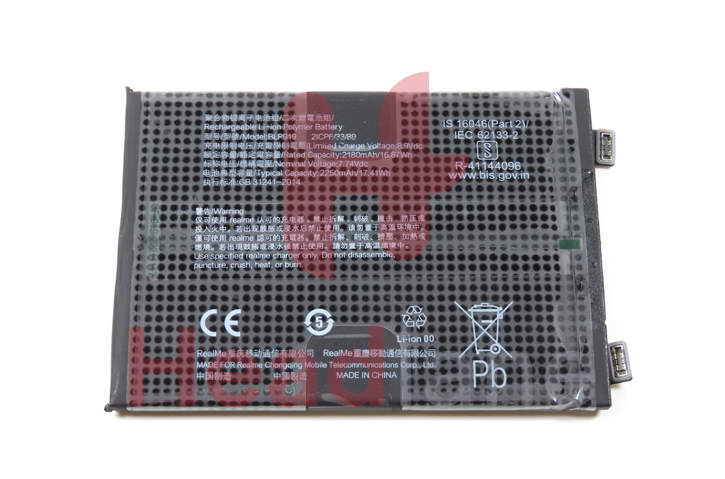 Realme RMX3561 GT Neo 3 BLP919 Internal Battery