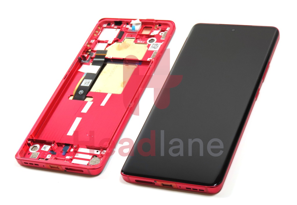 Motorola XT2243 Edge 30 Fusion LCD Display / Screen + Touch - Red