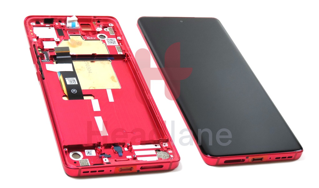 Motorola XT2243 Edge 30 Fusion LCD Display / Screen + Touch - Red