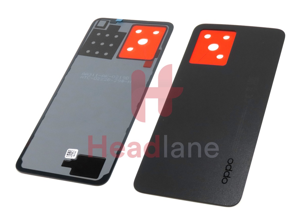 Oppo CPH2363 Reno7 Back / Battery Cover - Black