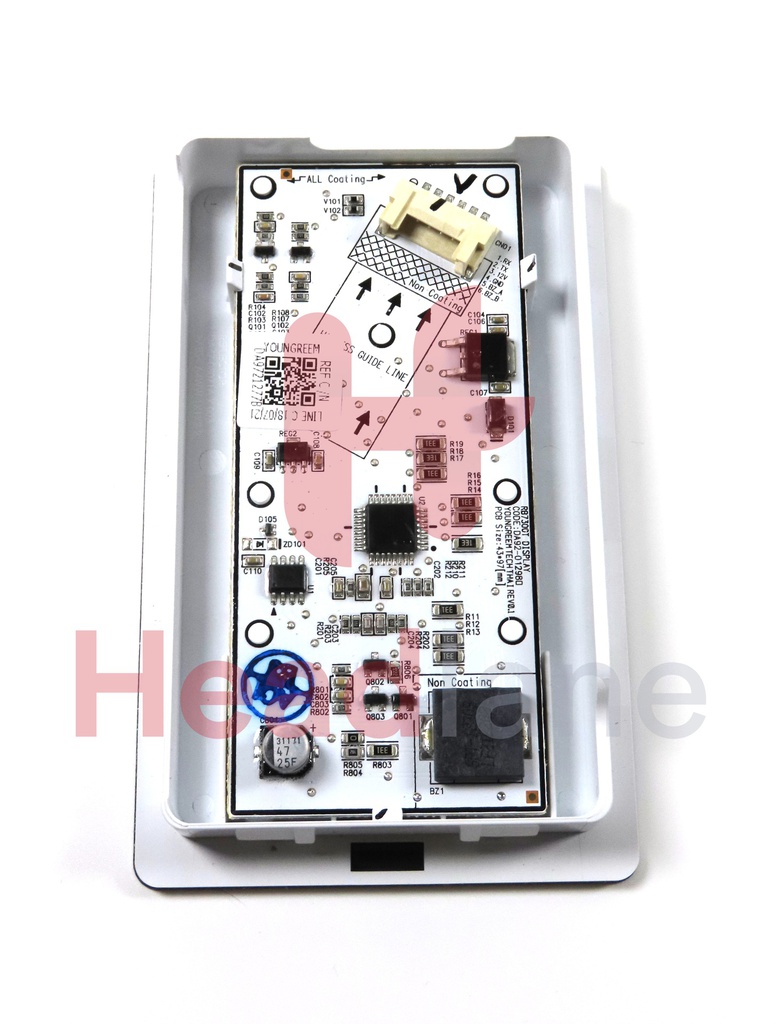 Samsung COVER CONTROL; RB7300T FRIDGE (SILVER)