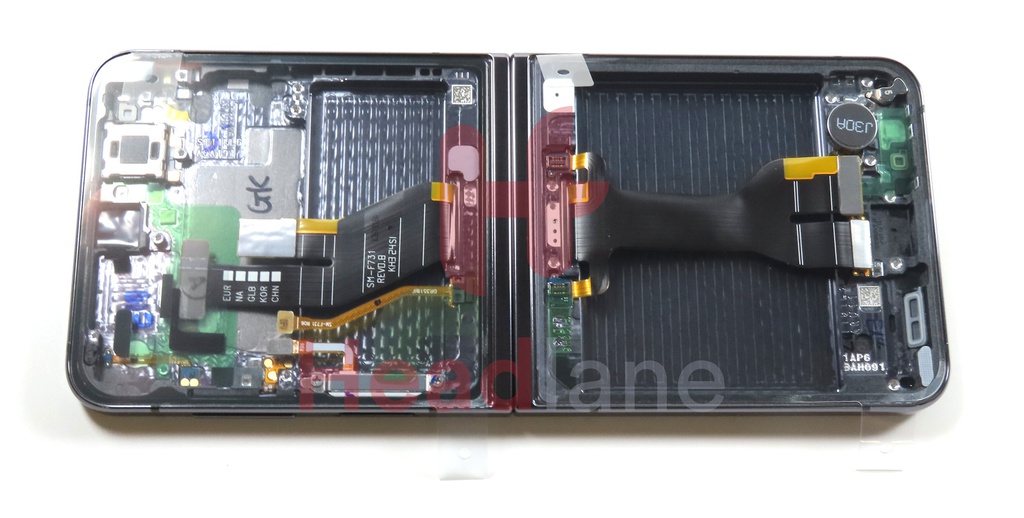 Samsung SM-F731 Galaxy Z Flip5 5G LCD Display / Screen + Touch - Graphite