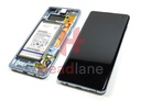 Samsung SM-G975 Galaxy S10+ / S10 Plus LCD Display / Screen + Touch + Battery - Prism Blue