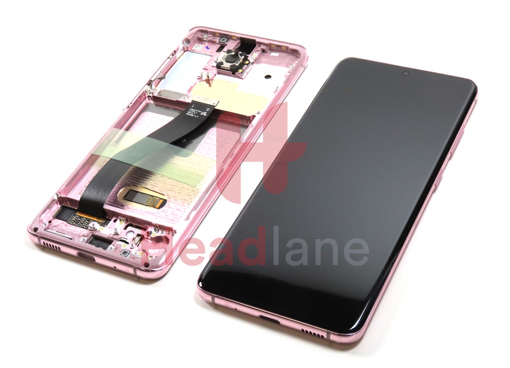Samsung SM-G980 Galaxy S20 LCD Display / Screen + Touch - Pink (No Camera)