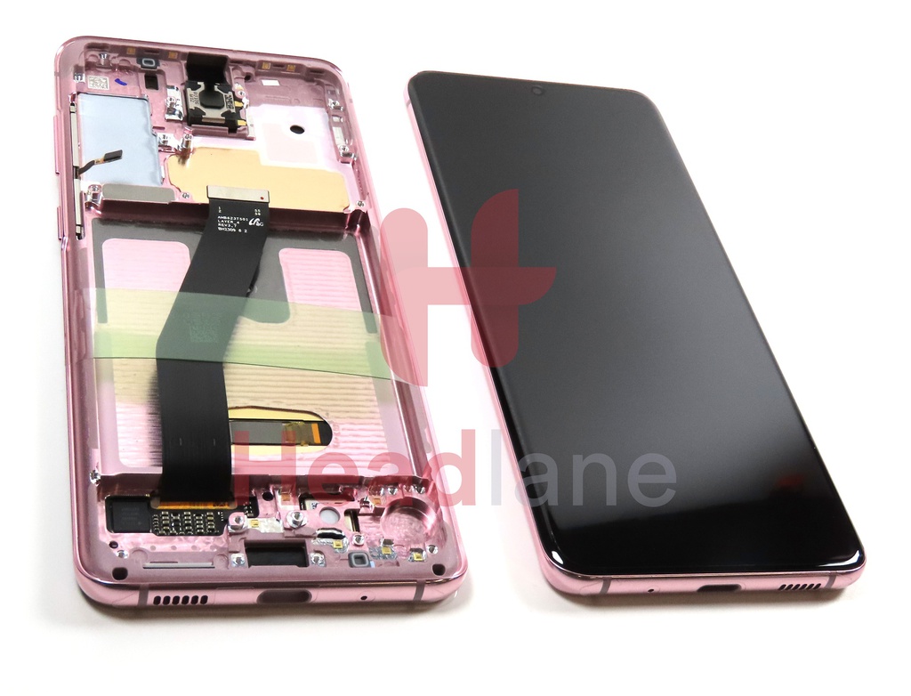 Samsung SM-G980 Galaxy S20 LCD Display / Screen + Touch - Pink (No Camera)