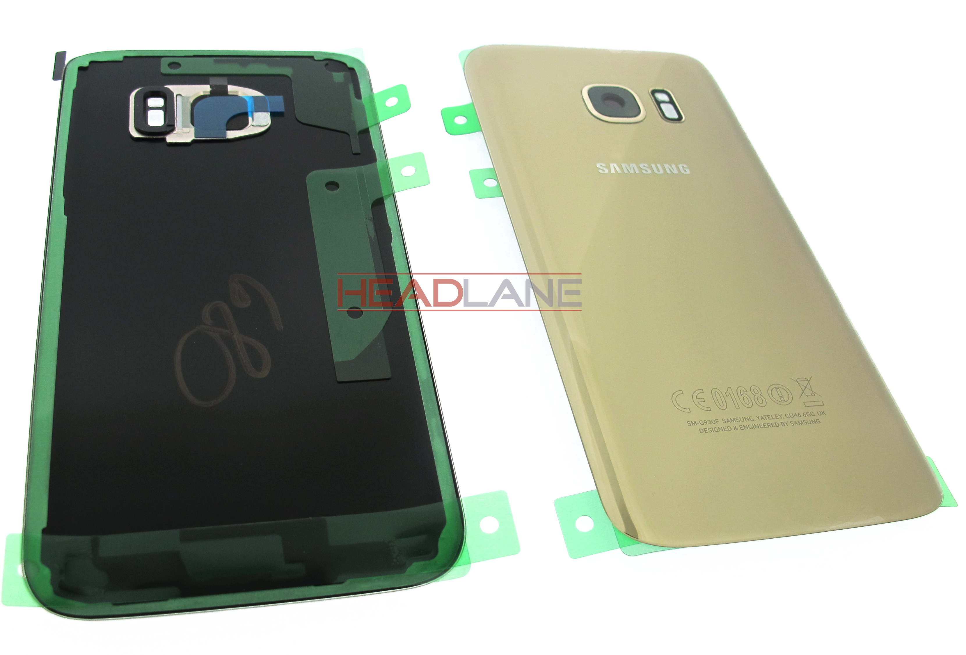 Samsung SM-G930F Galaxy S7 Battery Cover - Gold