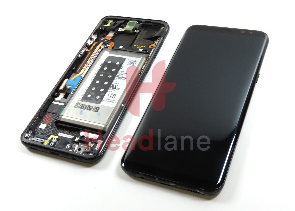 Samsung SM-G955 Galaxy S8+ LCD Display / Screen + Touch + Battery - Black