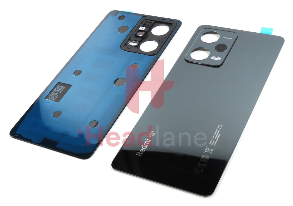 Xiaomi Redmi Note 12 Pro 5G Back / Battery Cover - Black