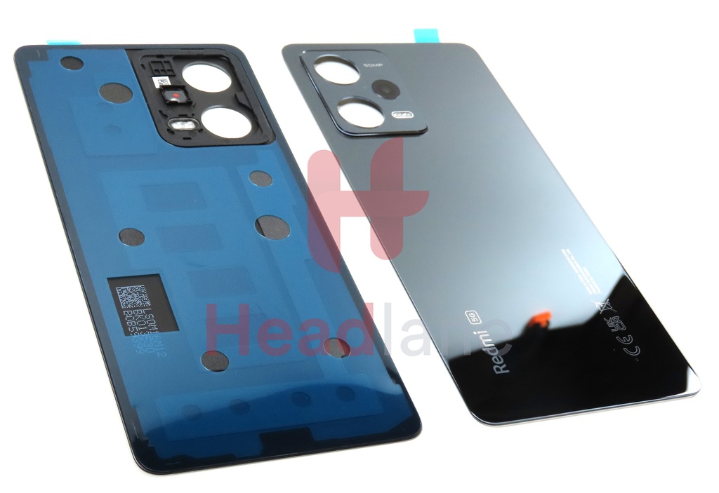 Xiaomi Redmi Note 12 Pro 5G Back / Battery Cover - Black