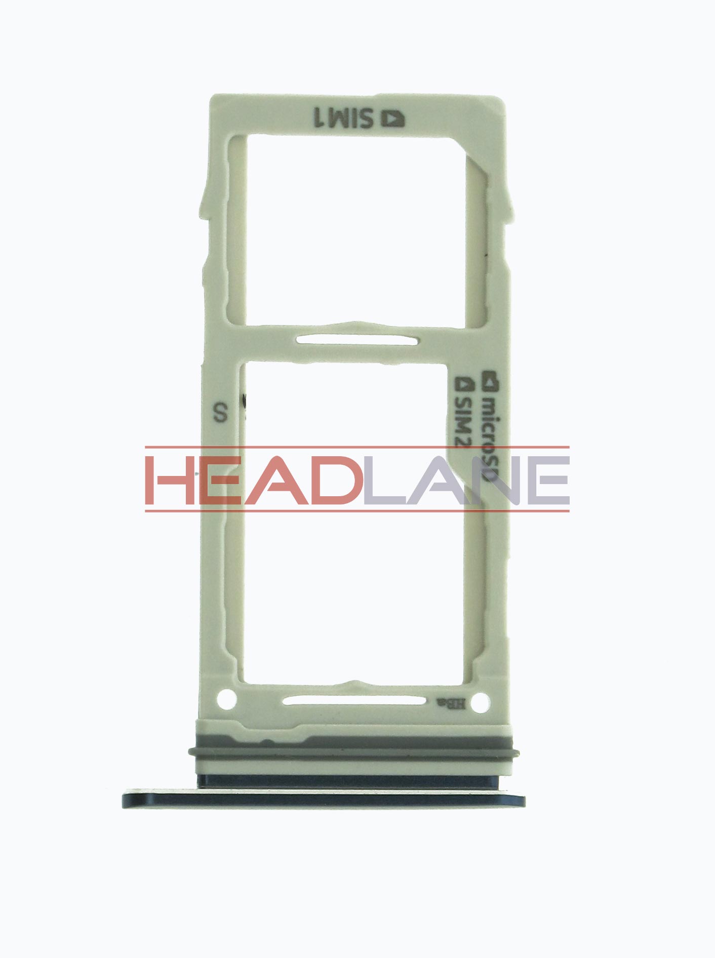 Samsung SM-G965F Galaxy S9+ Hybrid SIM Card Tray - Blue