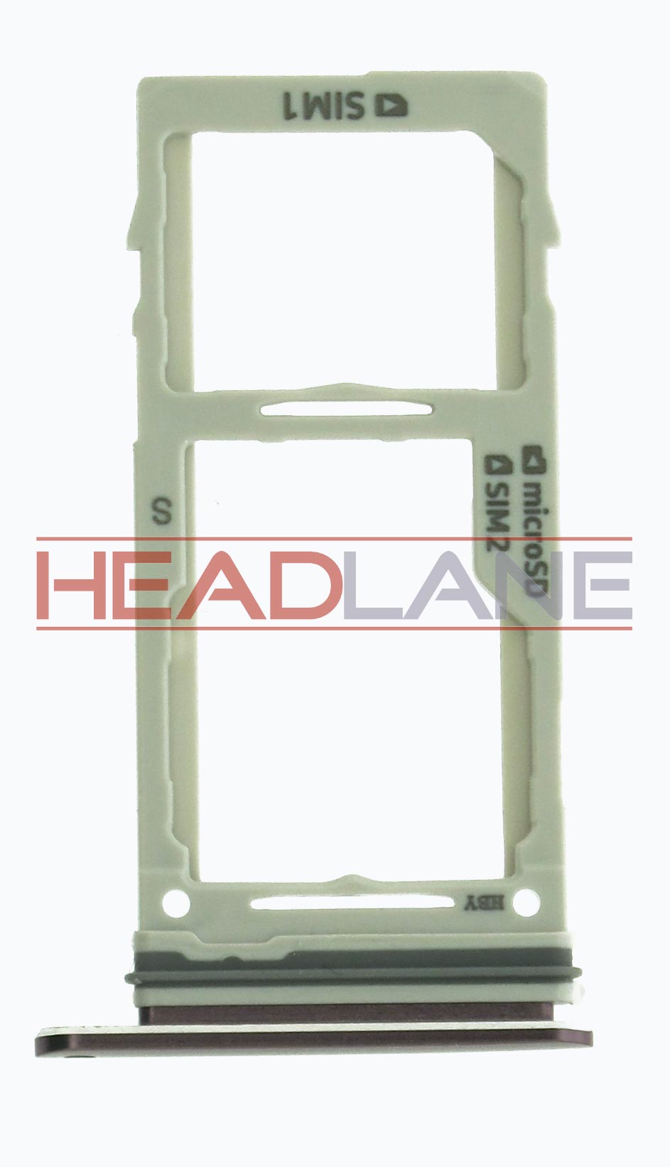 Samsung SM-G965F Galaxy S9+ Hybrid SIM Card Tray - Purple