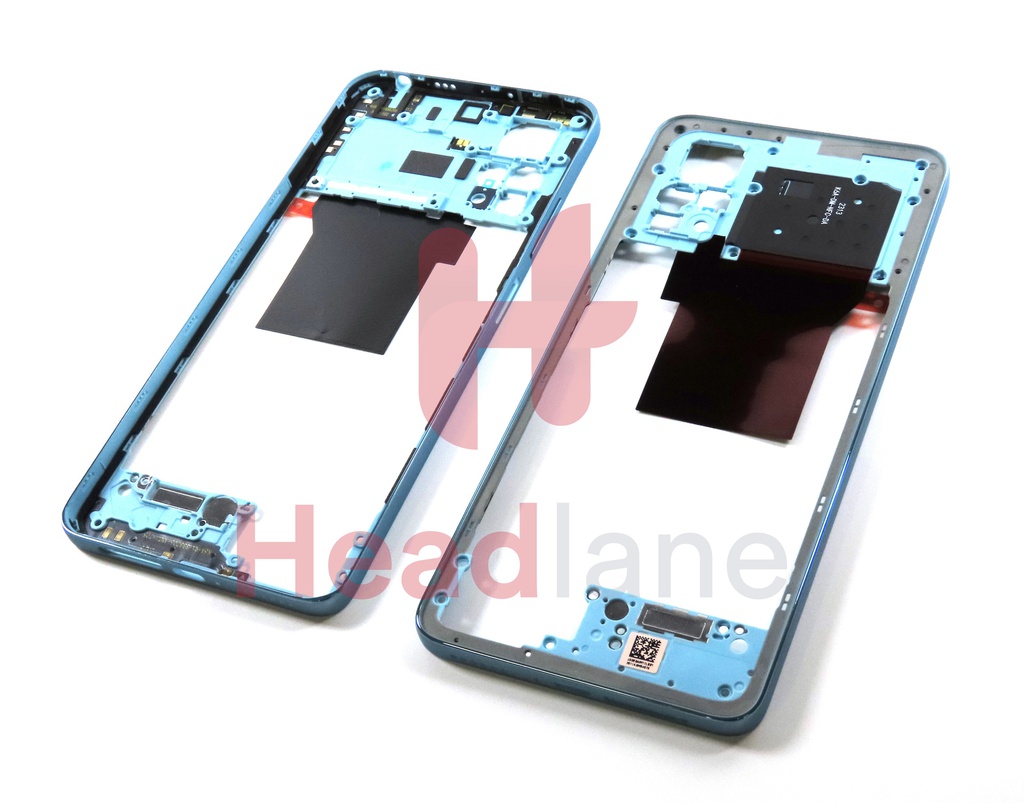 Xiaomi Redmi Note 12 Pro 4G Middle Cover / Chassis - Grey / Blue