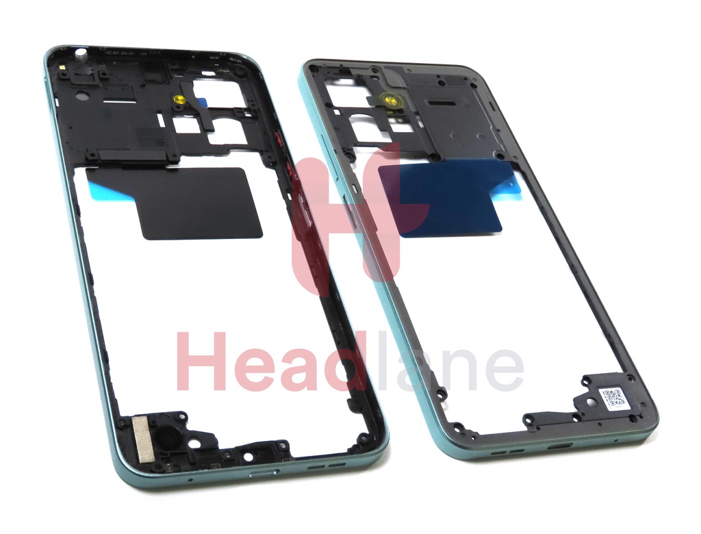 Xiaomi Redmi Note 12 4G Middle Cover / Chassis - Green