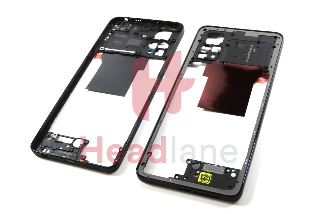 Xiaomi Redmi Note 12 Pro 4G Middle Cover / Chassis - Black