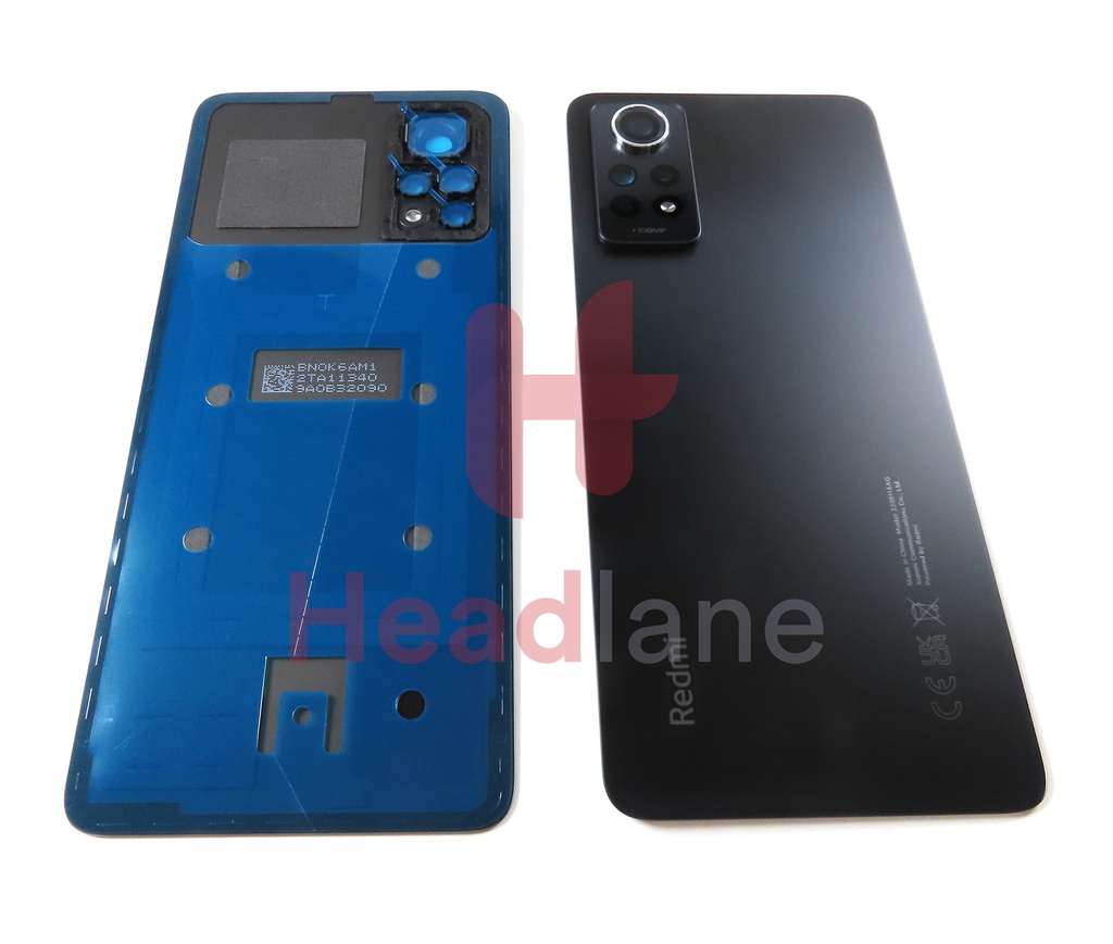 Xiaomi Redmi Note 12 Pro 4G Back / Battery Cover - Black