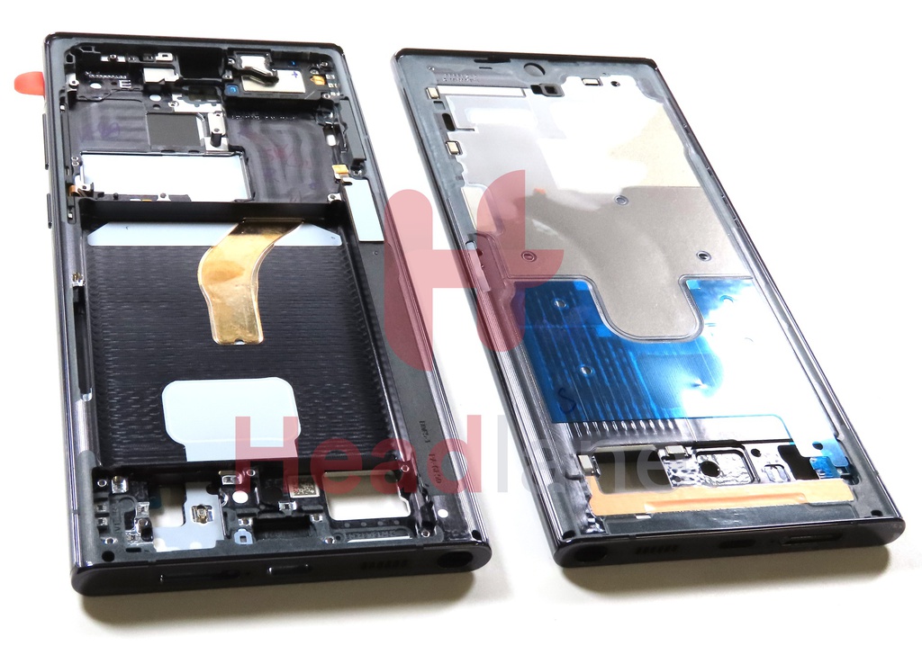 Samsung SM-S908 Galaxy S22 Ultra Display Frame - Phantom Black