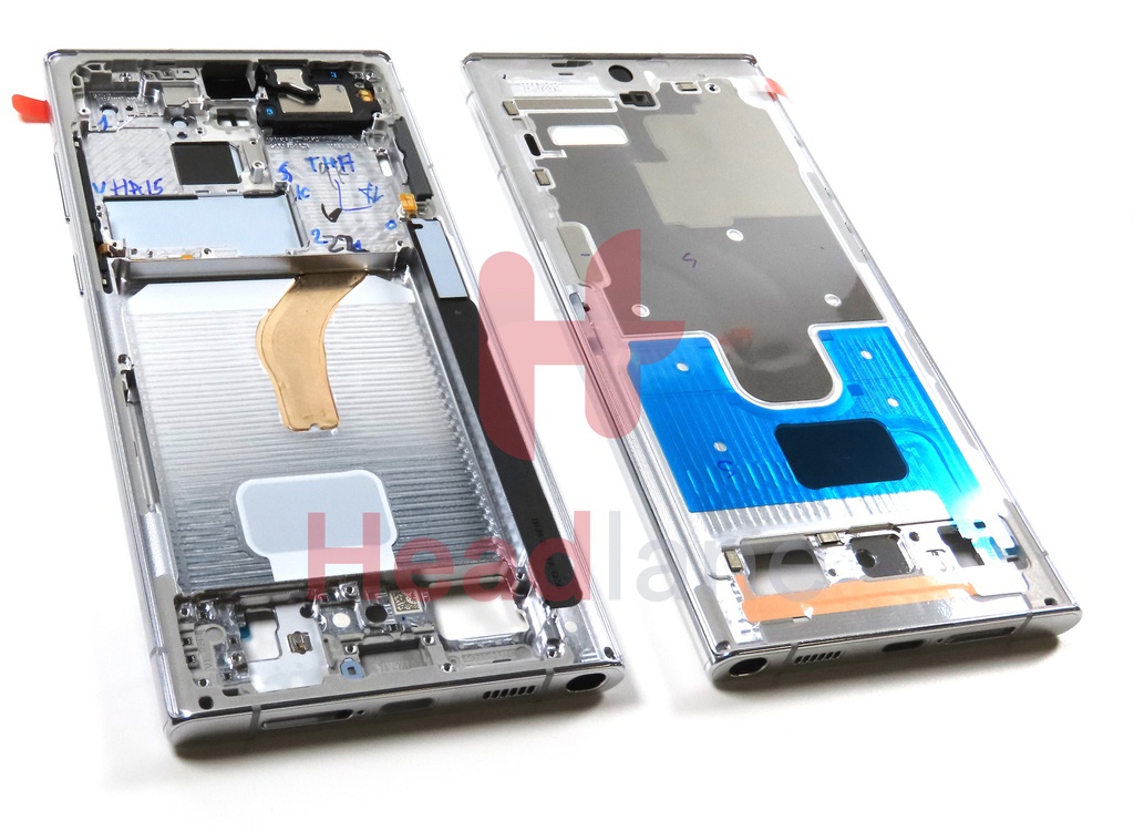 Samsung SM-S908 Galaxy S22 Ultra Display Frame - Phantom White