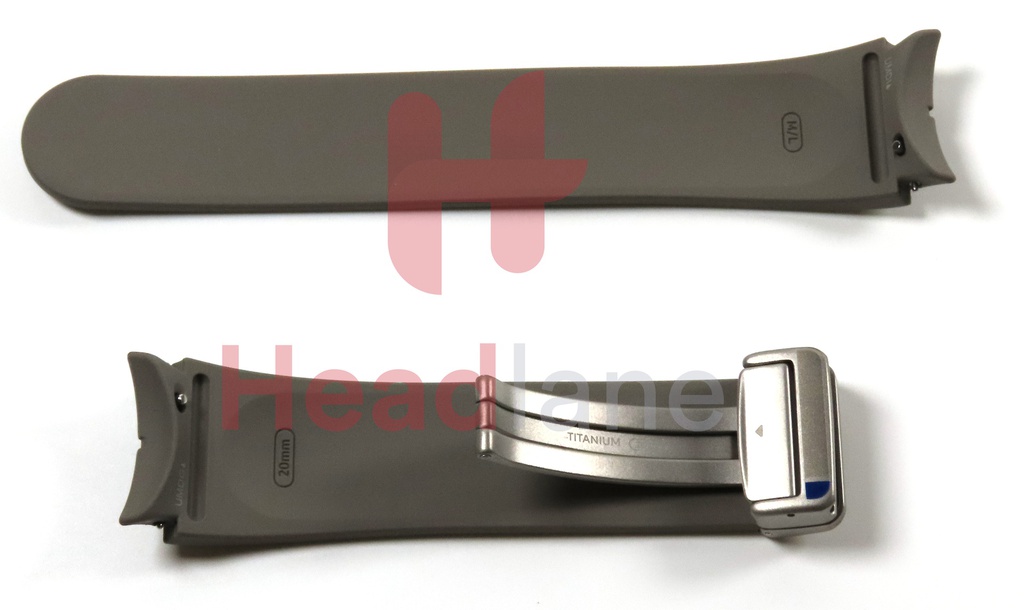 Samsung SM-R920 R925 Galaxy Watch5 Pro BT / LTE (45mm) Strap Set - Grey Titanium