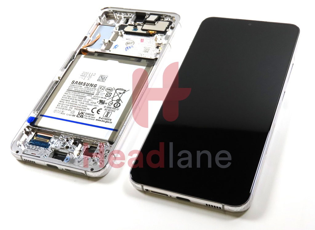 Samsung SM-S906U Galaxy S22+ / Plus LCD Display / Screen + Touch + Battery - Phantom White (USA Version)