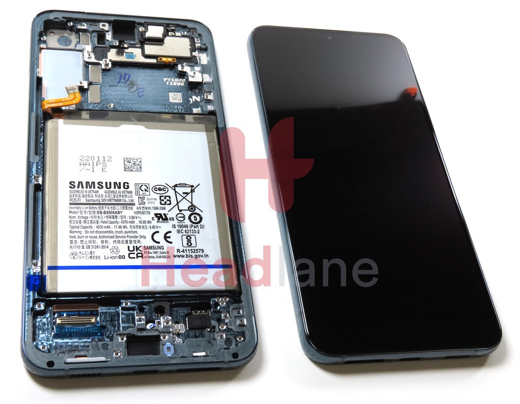 Samsung SM-S906U Galaxy S22+ / Plus LCD Display / Screen + Touch + Battery - Green (USA Version)