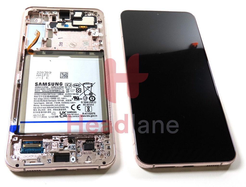 Samsung SM-S906U Galaxy S22+ / Plus LCD Display / Screen + Touch + Battery - Pink Gold (USA Version)