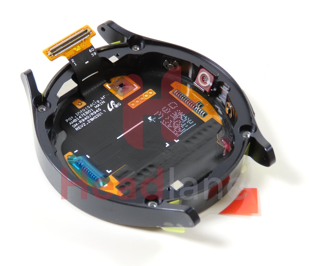 Samsung SM-R940 Galaxy Watch6 44mm (BT) LCD Display / Screen + Touch - Graphite