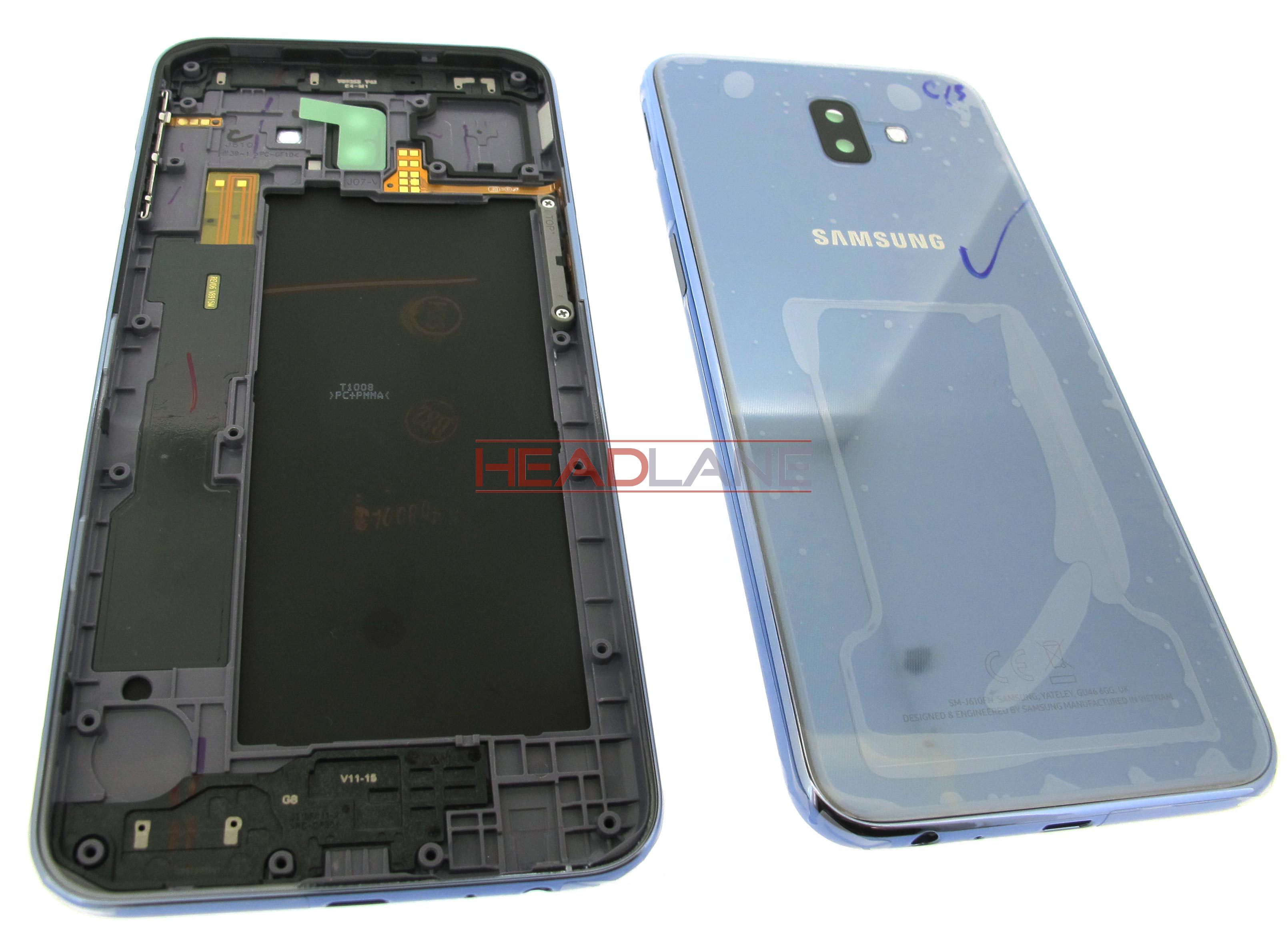 Samsung SM-J610 Galaxy J6+ (2018) Back / Battery Cover - Grey