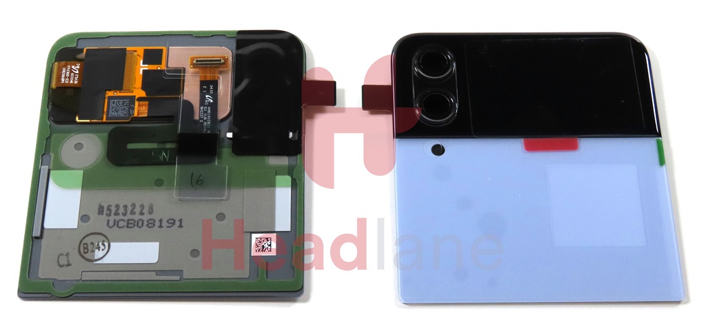 Samsung SM-F721 Galaxy Z Flip4 5G Outer LCD Display / Screen - Blue