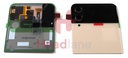 Samsung SM-F721 Galaxy Z Flip4 5G Outer LCD Display / Screen - Pink Gold