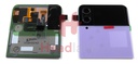 Samsung SM-F721 Galaxy Z Flip4 5G Outer LCD Display / Screen - Bora Purple